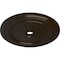 Ekena Millwork Classic Ceiling Medallion (Fits Canopies up to 5 1/2"), 41 1/8"OD x 4"ID x 2 1/8"P, Bronze CM41CLBZS - alternate 2